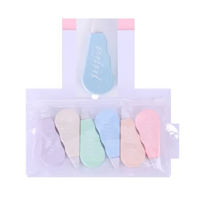 Creative Multi-Function Mini Correction Tape Plastic Macaron Candy Transparent