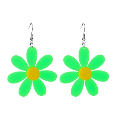 Fashion Acrylic Floral Earrings
