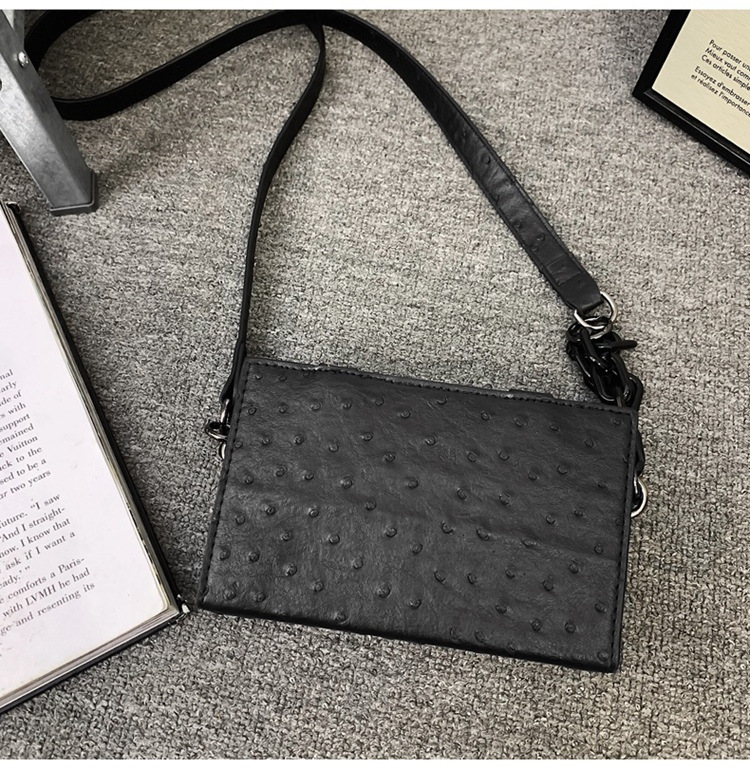 Wholesale Men Fashion Small Square Box Crossbody Bag
