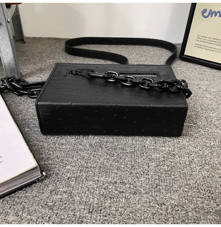 Wholesale Men Fashion Small Square Box Crossbody Bag