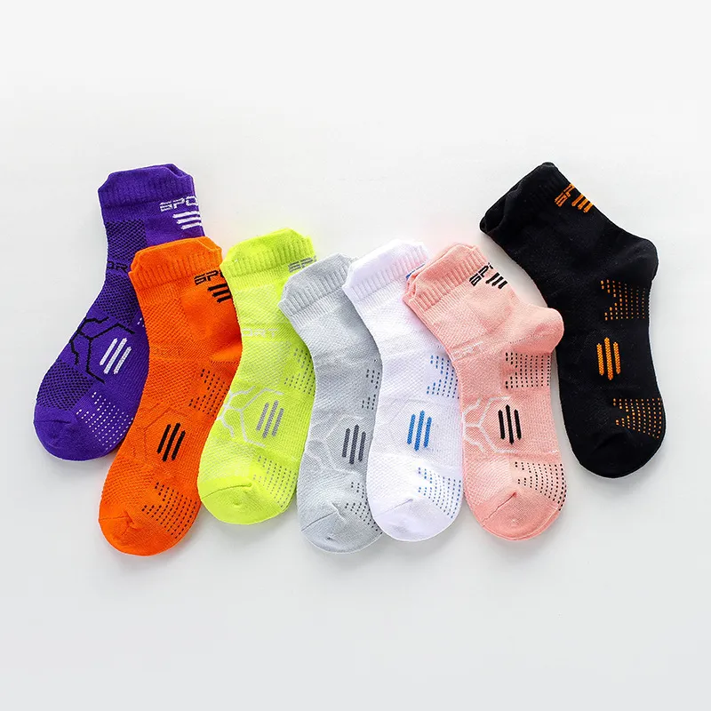 Men Sport Color Block Thickening Socks