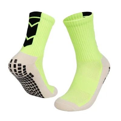 Men Sport Basketball Football Color Block Thickening Mid-Calf Socks