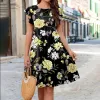 Black Yellow Flower