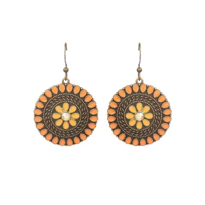 Bohemian Ethnic Style Retro Geometric Water Drop Earrings