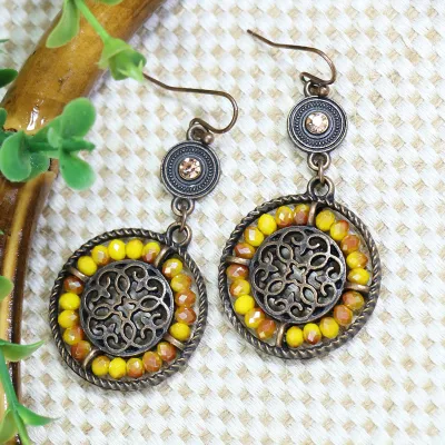 Bohemian Ethnic Style Retro Creative Tassel Earrings
