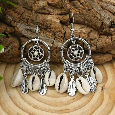 Bohemian Ethnic Style Retro Creative Tassel Earrings