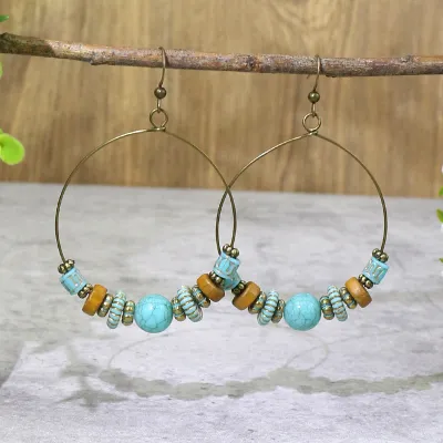 Bohemian Ethnic Style Retro Creative Tassel Earrings
