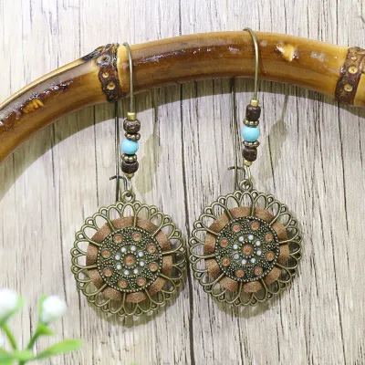 Bohemian Ethnic Style Retro Creative Tassel Earrings