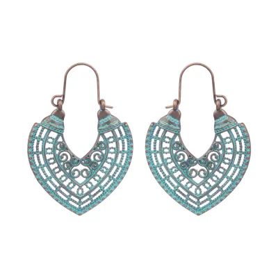 Bohemian Ethnic Retro Creative Turquoise Earrings for Women