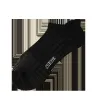 Til Boat Socks Black With Letters