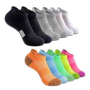Men Simple Solid Color Breathable Sports Socks Short Cylinder