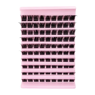 Women Natural Curled Segmented False Eyelashes High Imitation Material