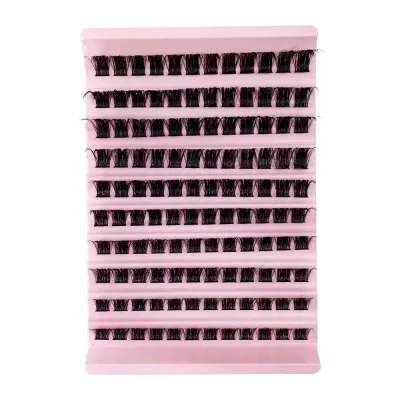 Women Natural Curled Segmented False Eyelashes High Imitation Material