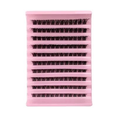 Women Natural Curled Segmented False Eyelashes High Imitation Material