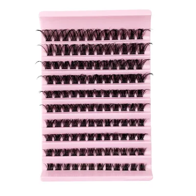 Women Natural Curled Segmented False Eyelashes High Imitation Material