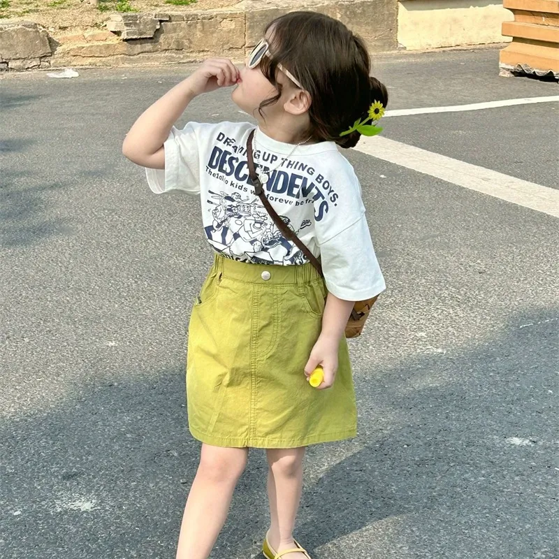 Skirt Set Green Mini Skirt 4t Mia Belle Girls Denim Skirt Set
