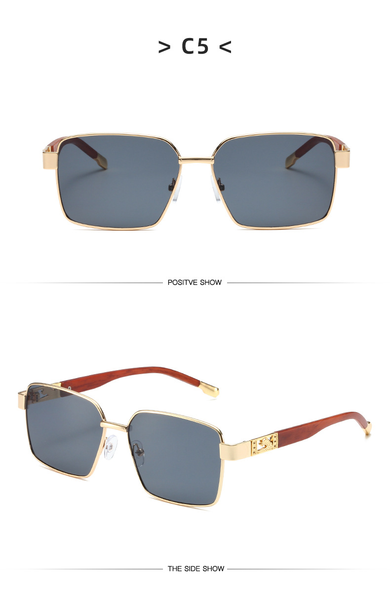 SIAM SHADE/10～The Perfect Collection～ Wholesale Women Fashion Metal Box Large Frame Colorful Ocean
