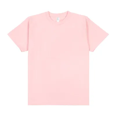 Women 250gsm Heavyweight 100% Cotton Crew Neck Short Sleeve T-Shirt