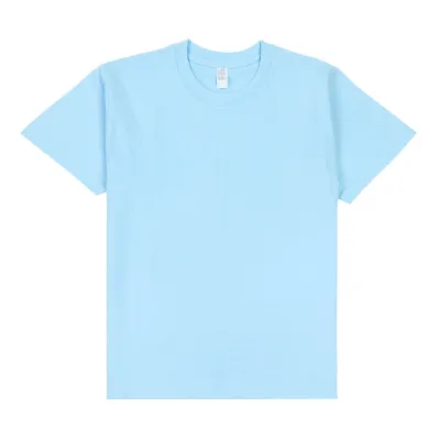 Women 250gsm Heavyweight 100% Cotton Crew Neck Short Sleeve T-Shirt