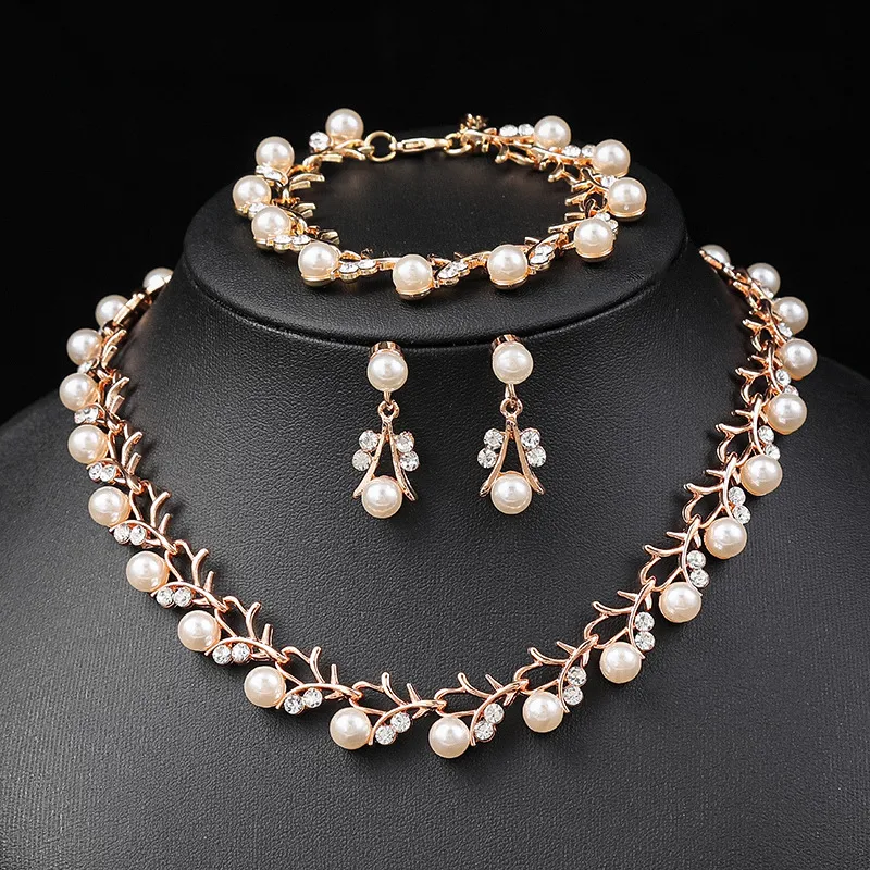 Fashion Temperament Pearl Jewelry Set
