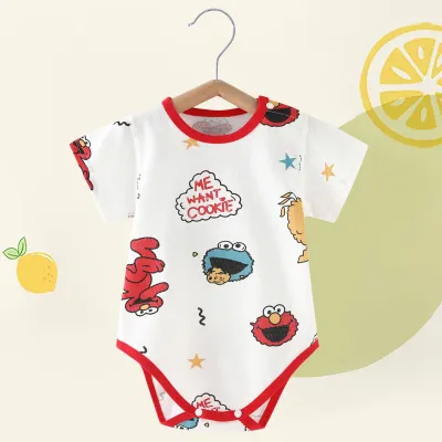 Kids Baby Boys Girls Summer Casual Cute Cartoon Animal Fruit Print Tank Top Sleeveless Romper