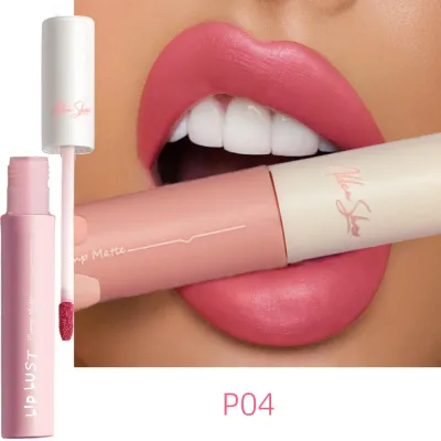 Allen Shaw Women Simple Moisturizing Waterproof Matte Lip Glaze Long Lasting