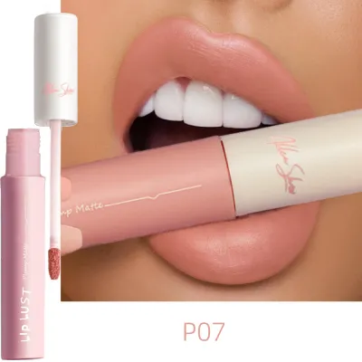 Allen Shaw Women Simple Moisturizing Waterproof Matte Lip Glaze Long Lasting