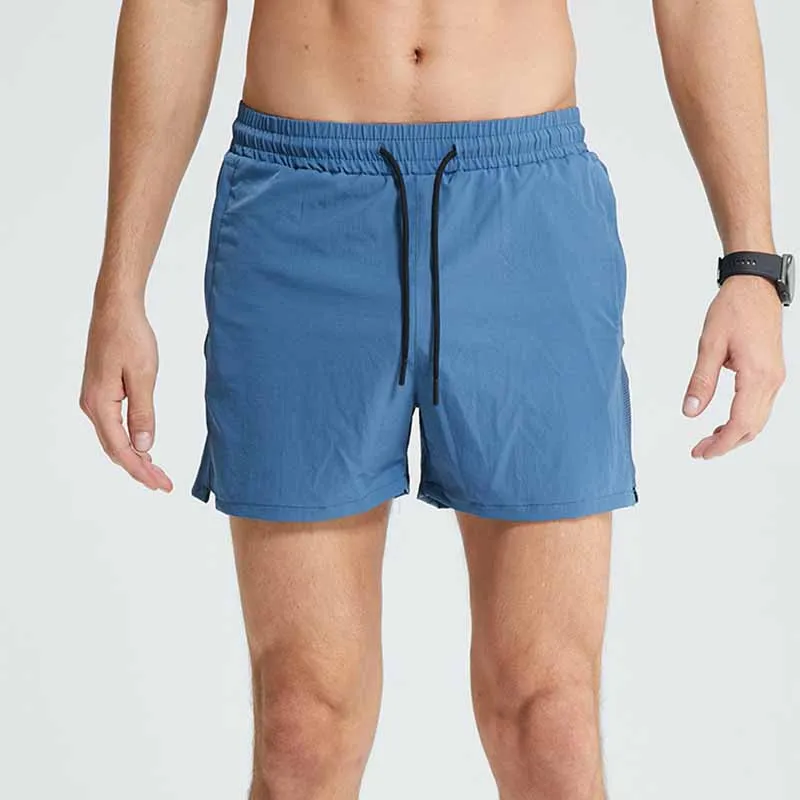 Men Casual Solid Color Sports Training Quick-Drying Shorts