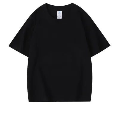 Kids Children'S Cotton Crew Neck Dropped Shoulder Customized Short-Sleeved T-Shirt