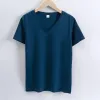 V-Collar Peacock Blue