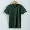 Round Neck Dark Green