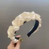 4Cm Small Pleated Beige
