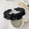 4Cm Small Pleated Black