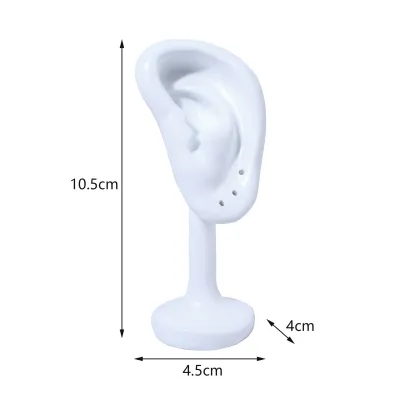 Women Fashion Simulation Ear Earrings Model Display Stand Resin One Layer High Sense