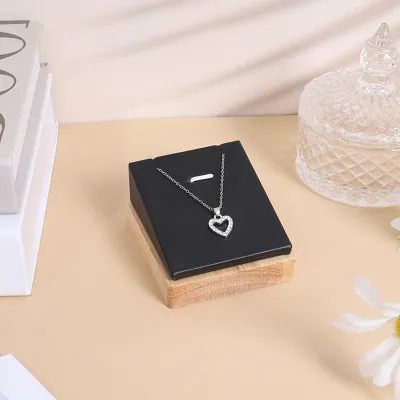 Women Simple Polygon Velvet Jewelry Storage Display Tray