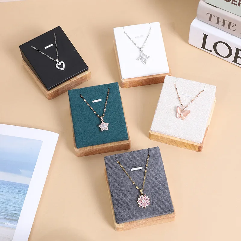 Women Simple Polygon Velvet Jewelry Storage Display Tray