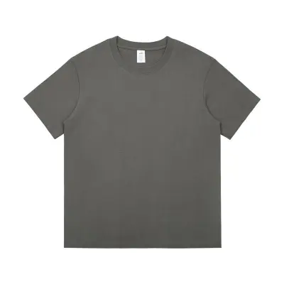 Men Short Sleeve 100% Cotton 230gsm Summer Crew Neck T-Shirt