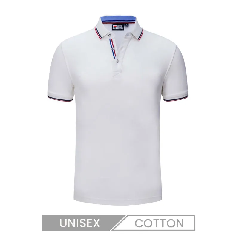 High-Grade Short-Sleeved Business Copper Ammonia Short Sleeve Cotton Polo Shirt Custom