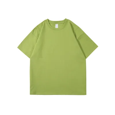 280gsm Unisex 100% Cotton Raglan Sleeve Oversize Crew Neck T-Shirt