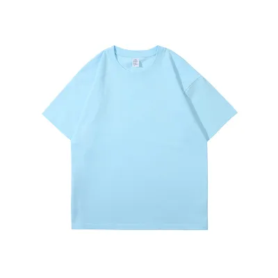 280gsm Unisex 100% Cotton Raglan Sleeve Oversize Crew Neck T-Shirt