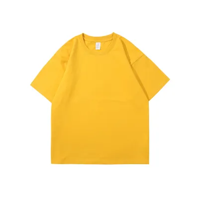 280gsm Unisex 100% Cotton Raglan Sleeve Oversize Crew Neck T-Shirt