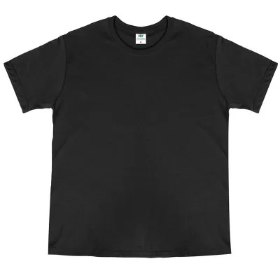 Men Basic 150gsm 100% Cotton Solid Color Crew Neck Short Sleeve T-Shirt