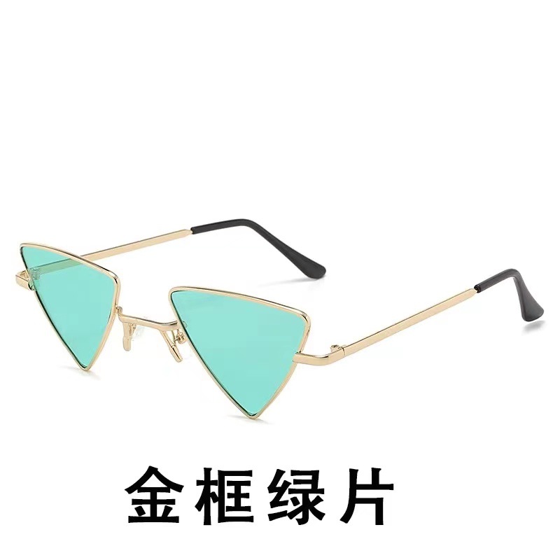 Wholesale Fashion Unisex Punk Triangle Sunglasses