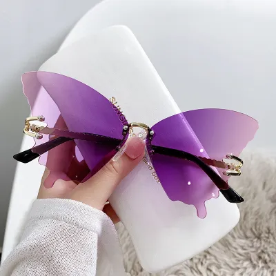 Creative Fashion Butterfly Gradient Sunglasses