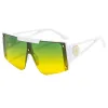 White Frame Green Yellow
