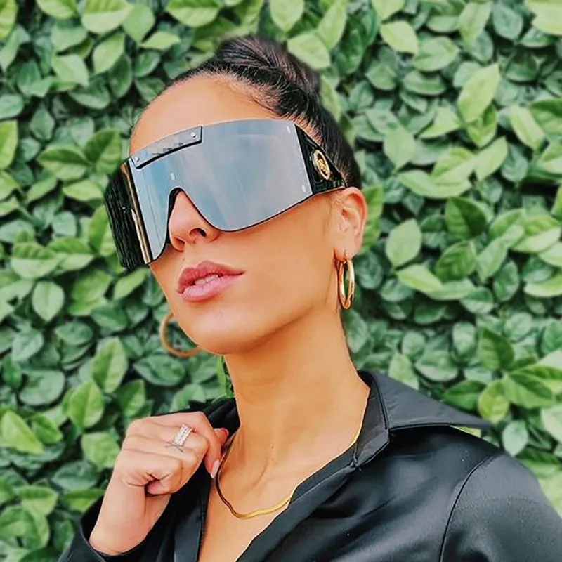 Women Fashion Half-Frame Colorful Personalized Sunglasses