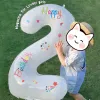 White Number 2 Sticker