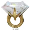 New Large Gold Diamond Ring