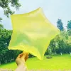 18 Inch Transparent Color Five-Pointed Star (Yellow)