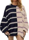 Navy And Apricot